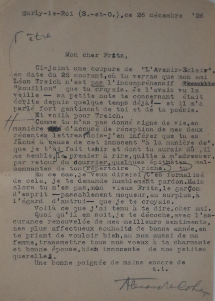 vanderpyl,guerre 14-18,légion étrangère,censure,poésie