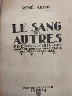 vanderpyl,guerre 14-18,légion étrangère,censure,poésie